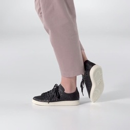 Adidas Stan Smith Cutout Női Originals Cipő - Fekete [D19743]